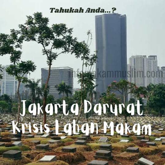 jakarta darurat lahan makam
